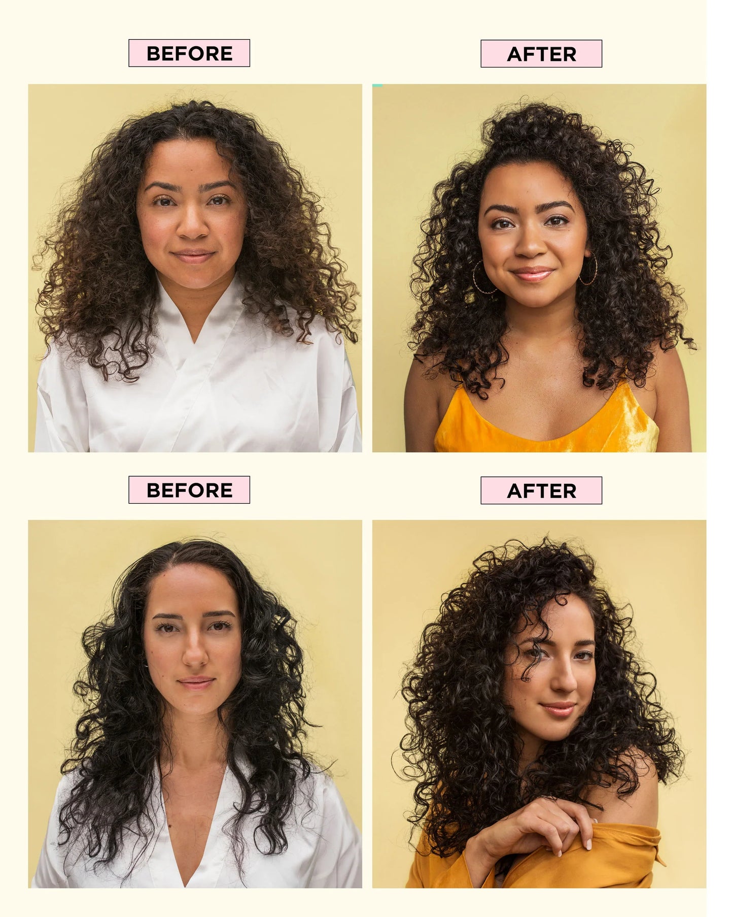 DESIGN.ME Bounce.me Curl Enhancer Before After