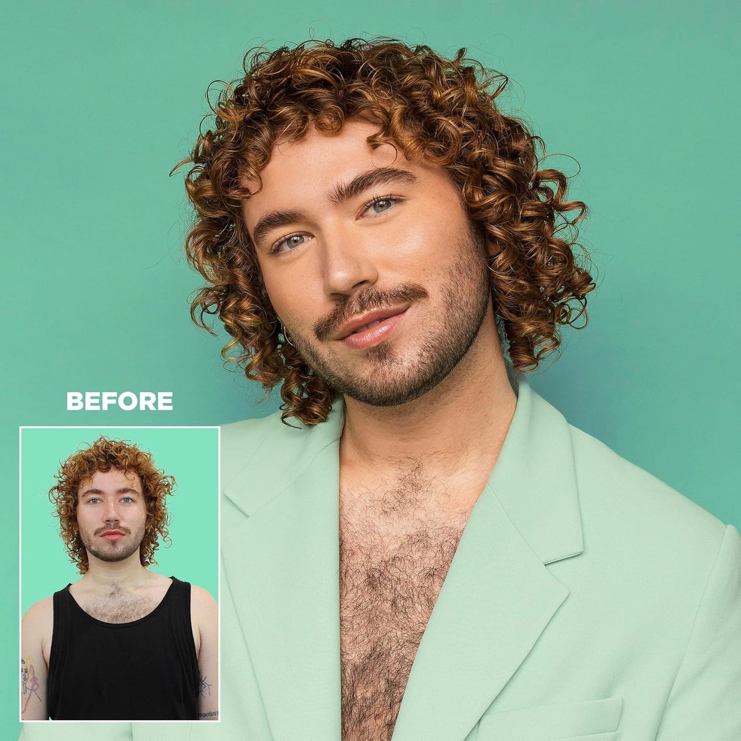 DESIGN.ME Gloss.me Hydrating Conditioner Before After