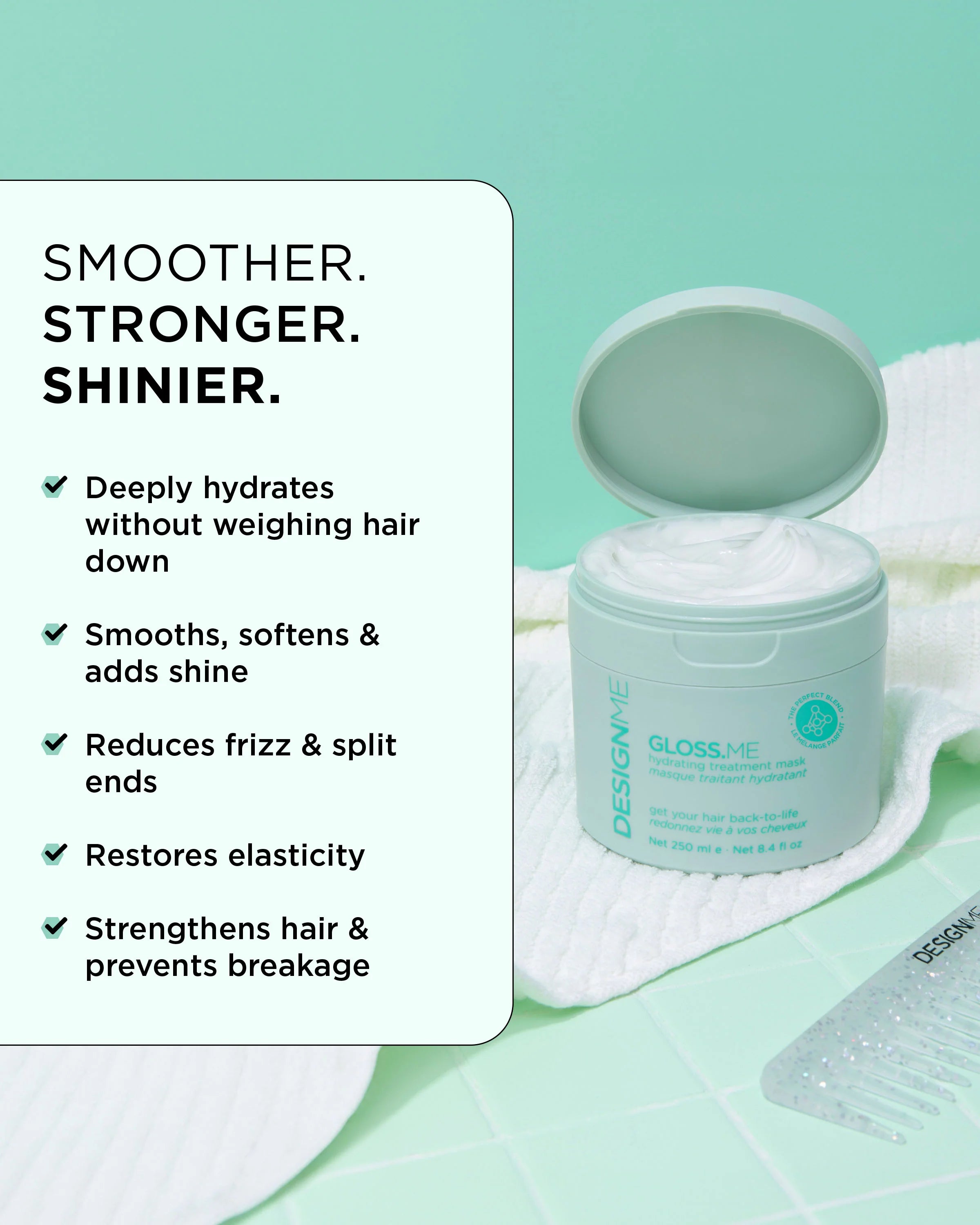 DESIGN.ME Gloss.me Hydrating Mask benefits