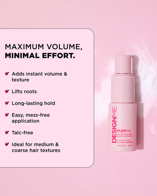 Load image 1 in gallery view. DESIGN.ME Puff.me Volumizing Powder benefits