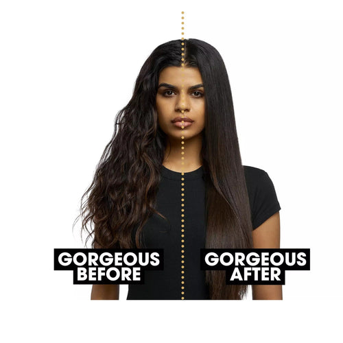 Load image 1 in gallery view. GHD Chronos Max HD Motion-Responsive Wide Plate Styler 2" Before After