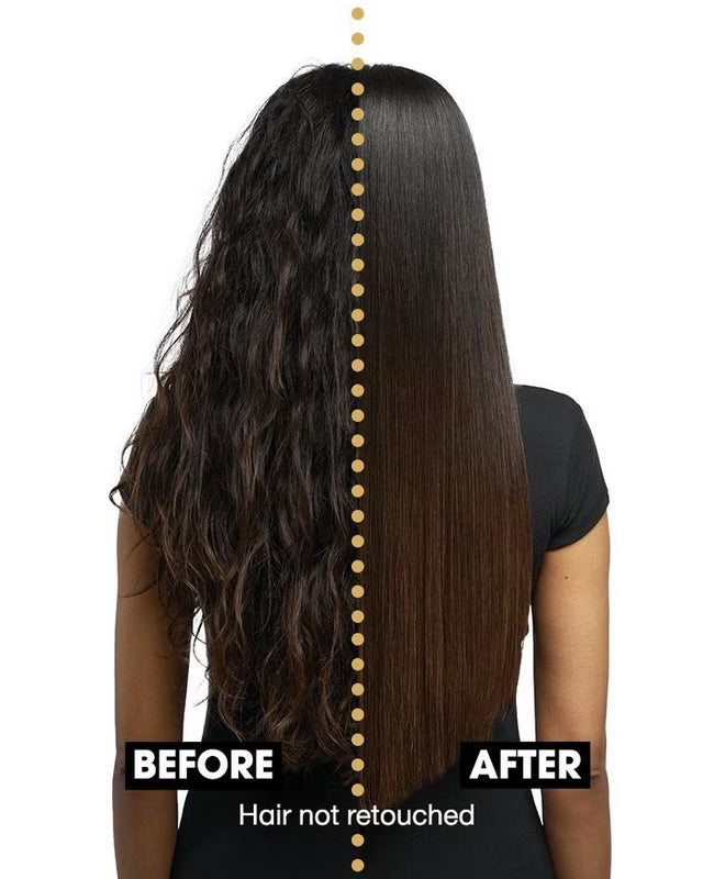 GHD Chronos Max HD Motion-Responsive Wide Plate Styler 2" Before After