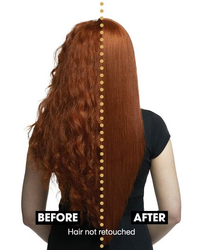 GHD Chronos Max HD Motion-Responsive Wide Plate Styler 2" Before After