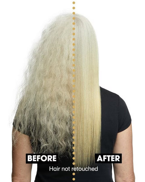 Load image 1 in gallery view. GHD Chronos Max HD Motion-Responsive Wide Plate Styler 2" Before After