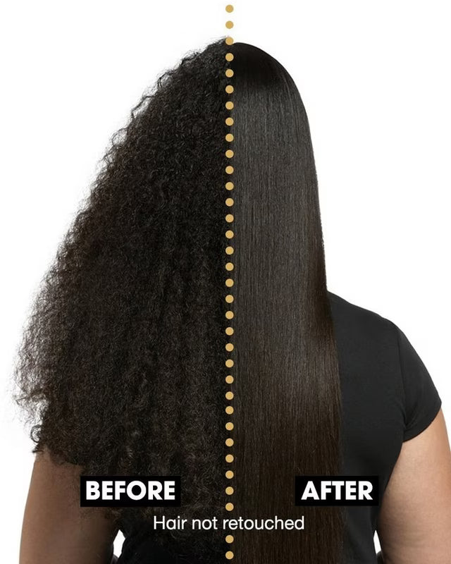 GHD Chronos Max HD Motion-Responsive Wide Plate Styler 2" Before After