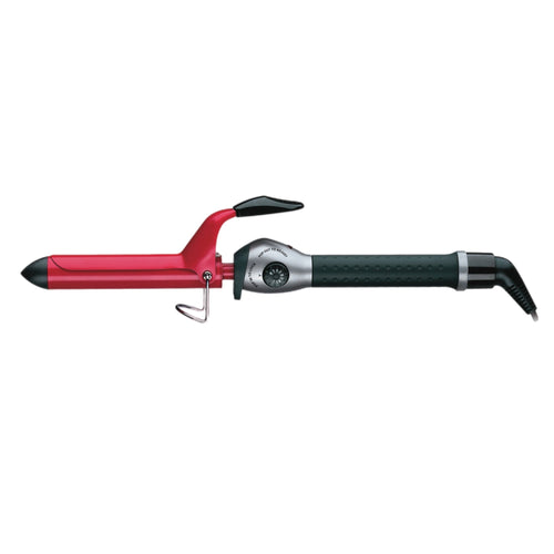 Load image 1 in gallery view. BaBylissPRO Tourmaline & Ceramic Curling Iron 1" Red