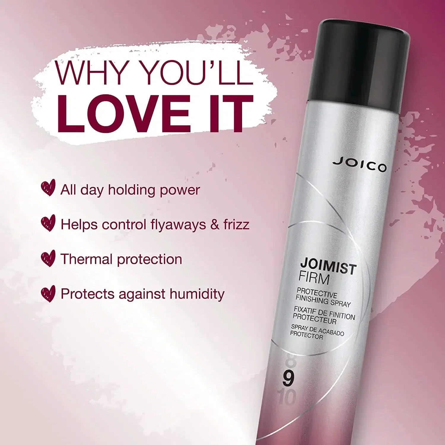 JOICO JoiMist Firm Protective Finishing Spray benefits