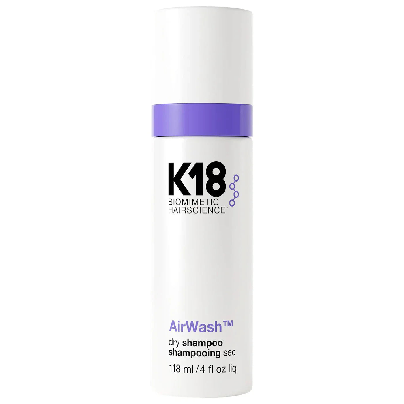 K18 Air Wash Dry Shampoo 118ml