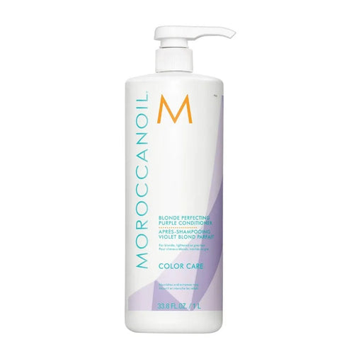 Load image 1 in gallery view. MOROCCANOIL Blonde Perfecting Purple Conditioner 1L