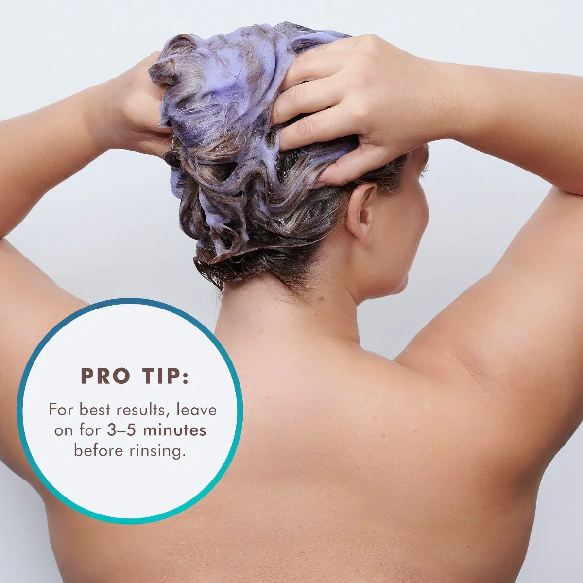 MOROCCANOIL Blonde Perfecting Purple Shampoo pro tip
