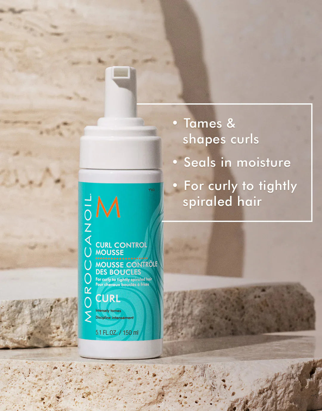 MOROCCANOIL Curl Control Mousse benefits