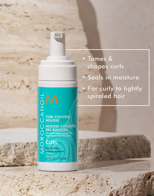 Load image 1 in gallery view. MOROCCANOIL Curl Control Mousse benefits