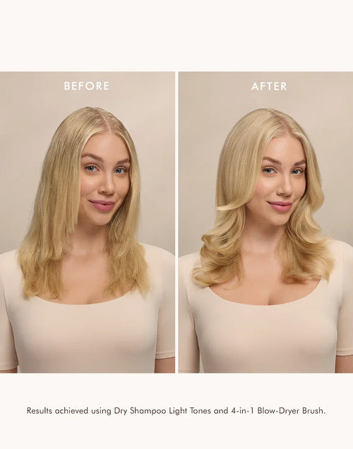 Load image 1 in gallery view. MOROCCANOIL Dry Shampoo Light Tones Before After