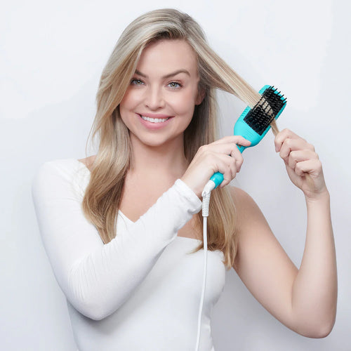 Load image 1 in gallery view. MOROCCANOIL Smooth Style Ceramic Heated Brush Model