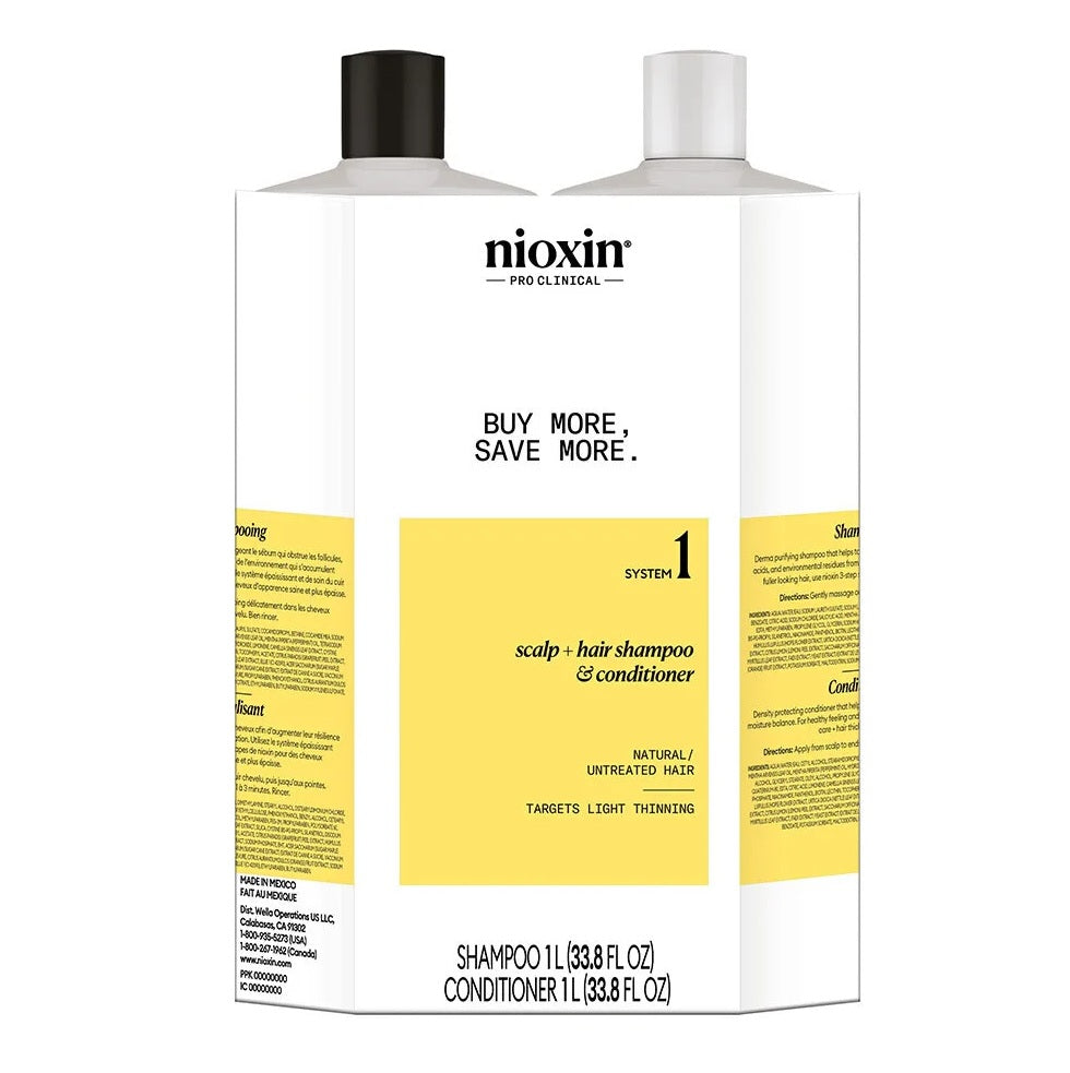 NIOXIN Scalp + Hair Duo System 1