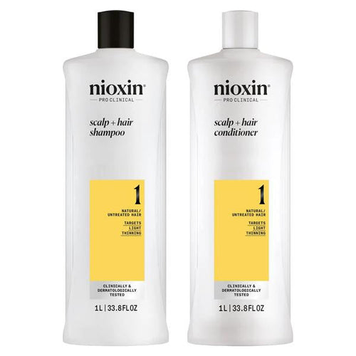 Load image 1 in gallery view. NIOXIN Scalp + Hair Duo System 1 