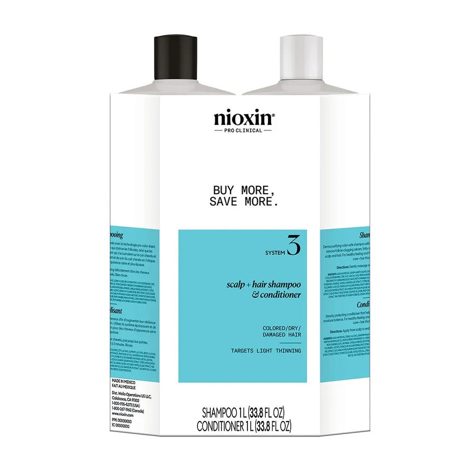NIOXIN Scalp + Hair Duo System 3
