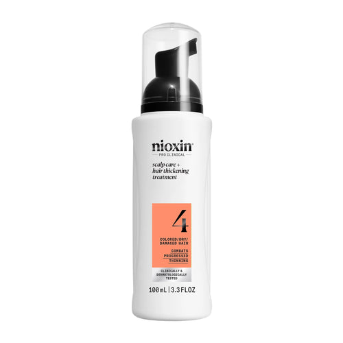 Load image 1 in gallery view. NIOXIN System 4 Scalp Care + Hair Thickening Treatment 100ml