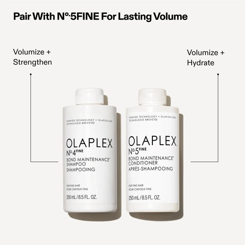 Load image 1 in gallery view. OLAPLEX No.4 FINE Bond Maintenance Shampoo and Conditioner