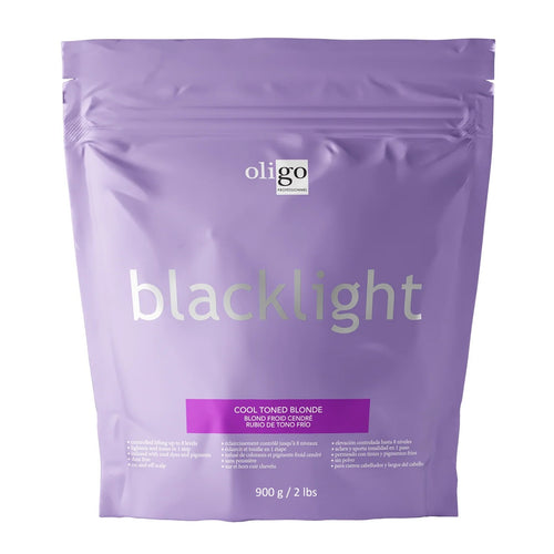 Load image 1 in gallery view. OLIGO Blacklight Cool Toned Blonde Lightener 900g