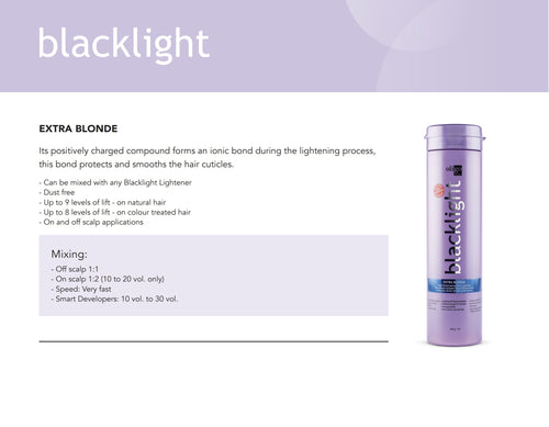 Load image 1 in gallery view. OLIGO Blacklight Extra Blonde Lightener benefits