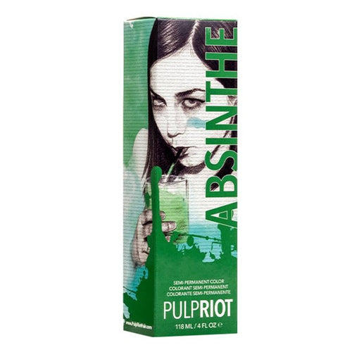 Load image 1 in gallery view. PULP RIOT Semi-Permanent Color Absinthe Green 118ml