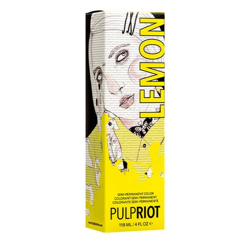 Load image 1 in gallery view. PULP RIOT Semi-Permanent Color Lemon Yellow 118ml