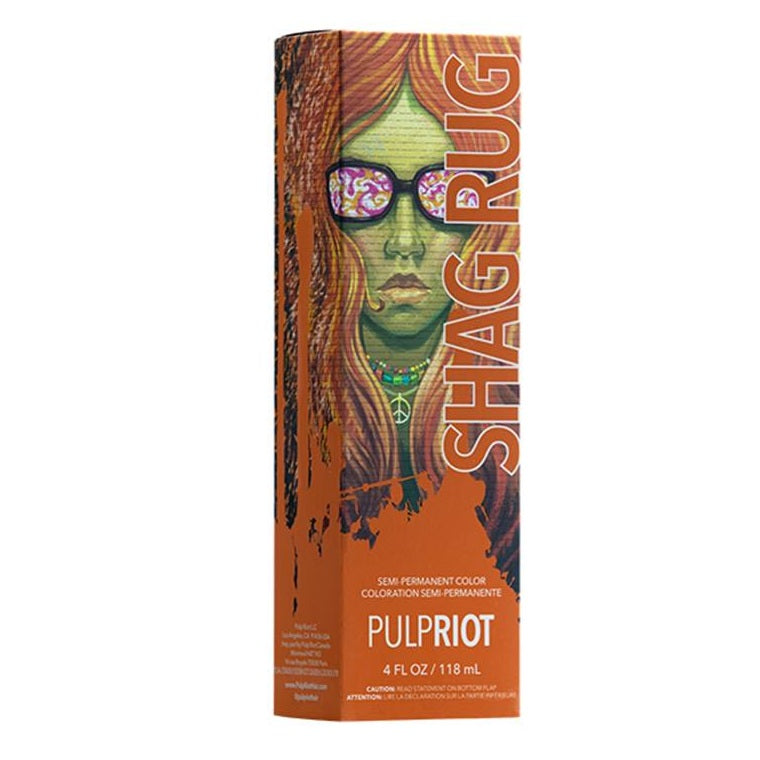 PULP RIOT Semi-Permanent Color Shag Rug Burnt Orange 118ml