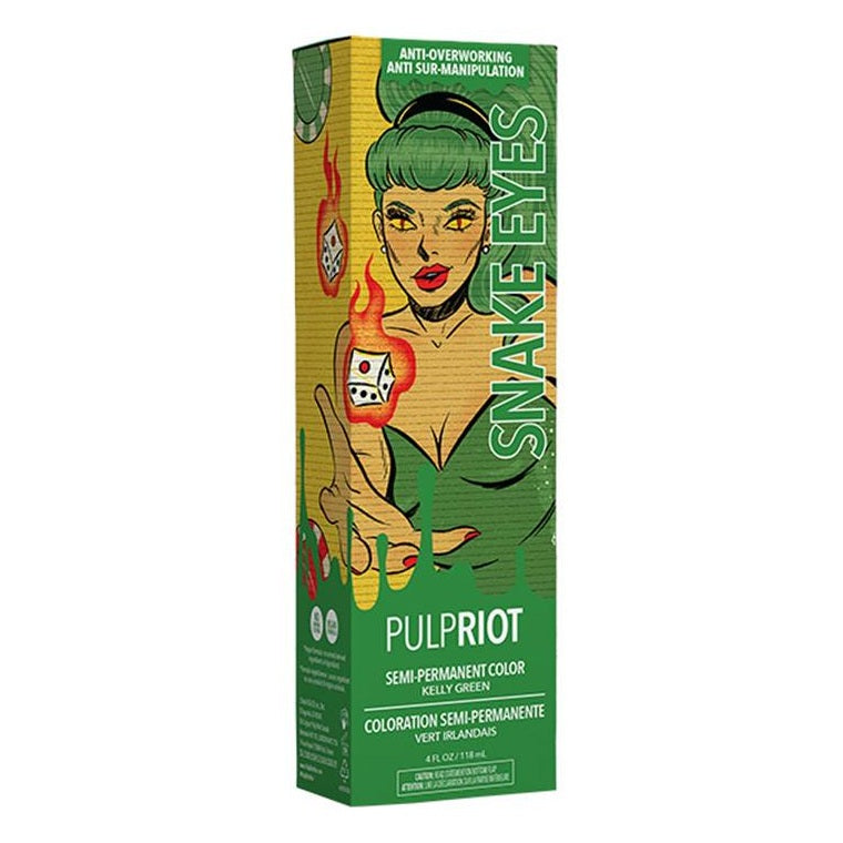 PULP RIOT Semi-Permanent Color Snake Eyes Kelly Green – nomiq