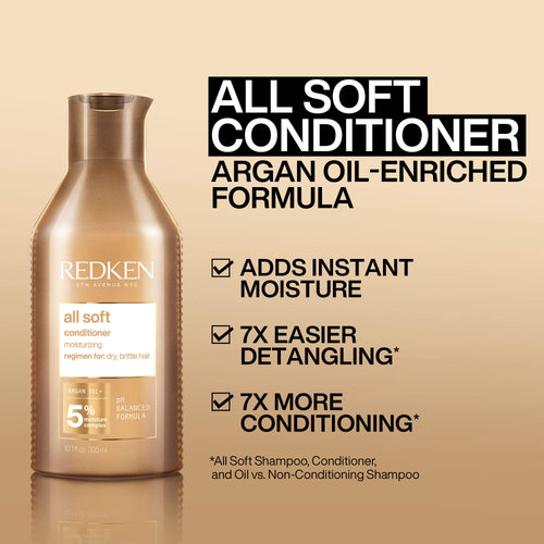 Load image 1 in gallery view. REDKEN All Soft Moisturizing Conditioner key ingredients