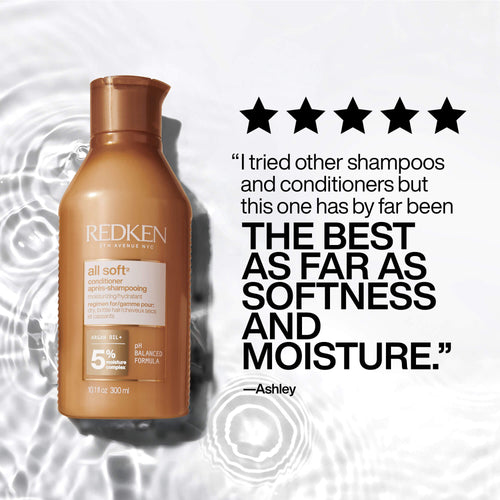 Load image 1 in gallery view. REDKEN All Soft Moisturizing Conditioner testimonial 