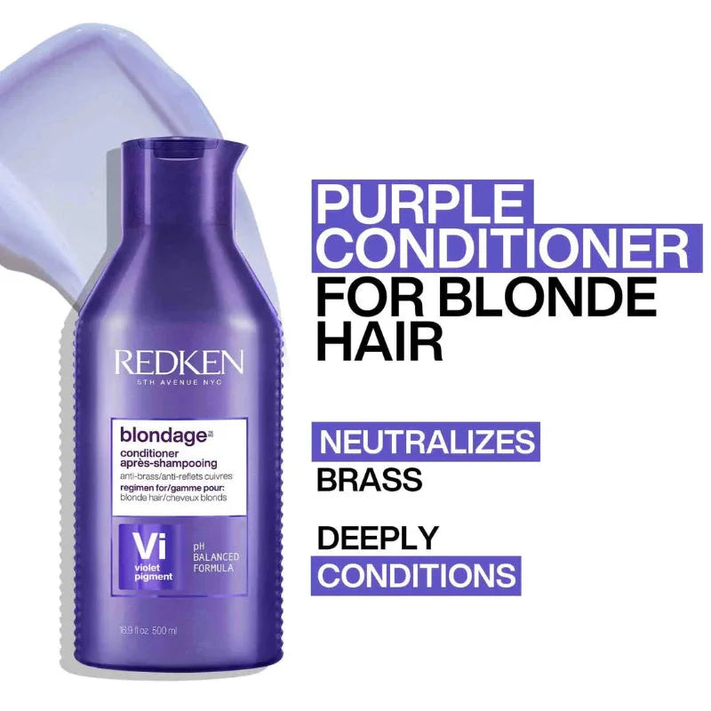 REDKEN Blondage Anti-Brass Conditioner benefits