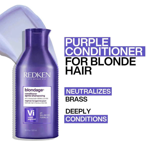Load image 1 in gallery view. REDKEN Blondage Anti-Brass Conditioner benefits