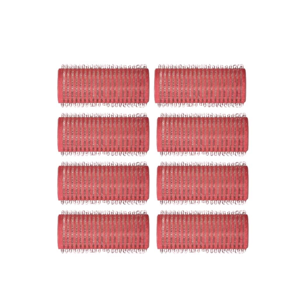 Self-Gripping Hair Rollers 25mm 8-Pack – Pink