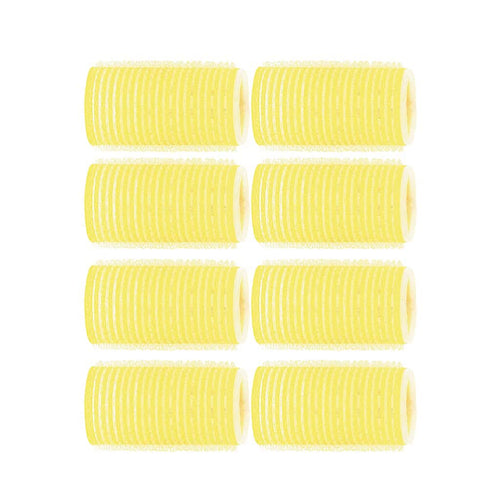 Load image 1 in gallery view. Self-Gripping Hair Rollers 30mm 8-Pack – Yellow