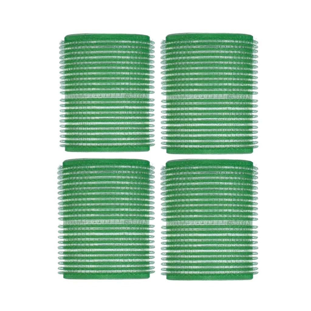 Self-Gripping Hair Rollers 60mm 4-Pack – Green
