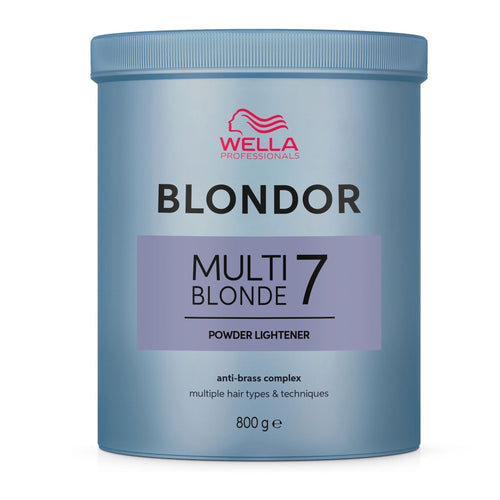 Load image 1 in gallery view. WELLA Blondor Multi Blonde 7 Powder Lightener 800g