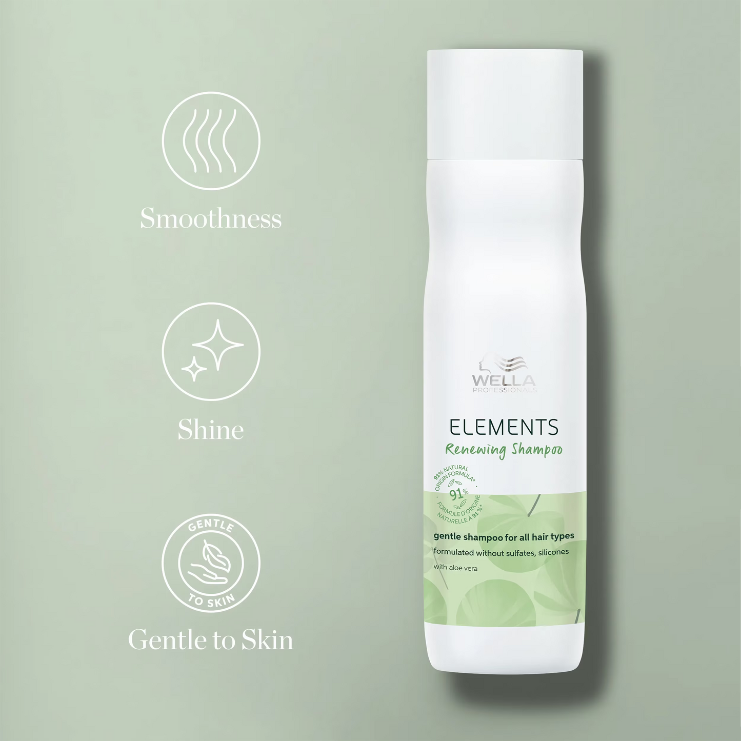 WELLA Elements Gentle Renewing Shampoo benefits