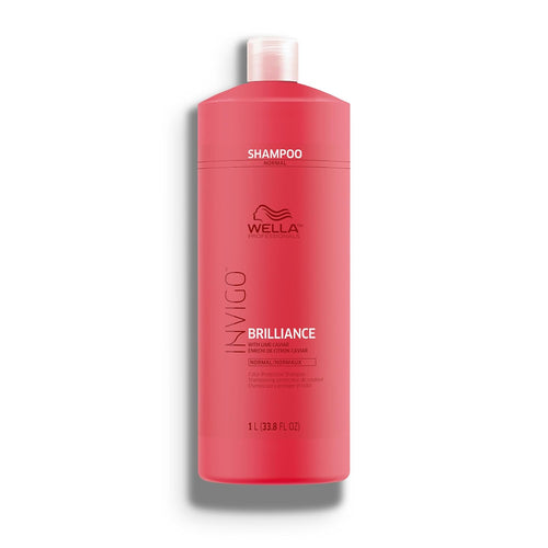 Load image 1 in gallery view. WELLA Invigo Brilliance Color Protection Shampoo Fine/Normal 1L