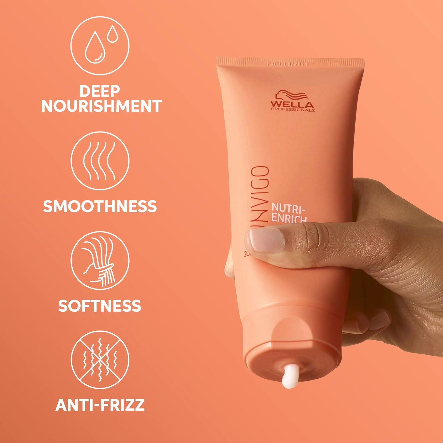 WELLA Invigo Nutri-Enrich Deep Nourishing Conditioner benefits