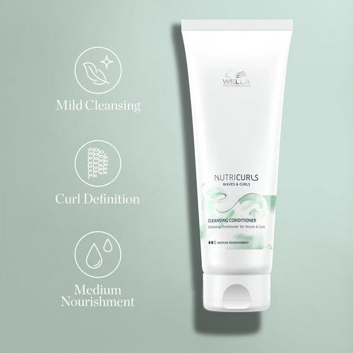 Load image 1 in gallery view. WELLA Nutricurls Detangling Waves & Curls Conditioner benefits