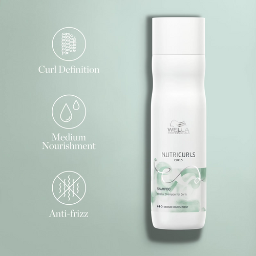 Load image 1 in gallery view. WELLA Nutricurls Micellar Curl Shampoo benefits