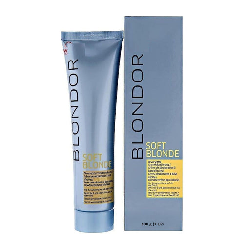 Load image 1 in gallery view. WELLA Soft Blonde Oil-Mixed Cream Lightener with box