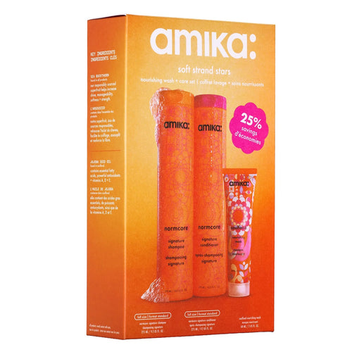 Load image 1 in gallery view. AMIKA Soft Strand Stars Nourishing Wash + Care Set