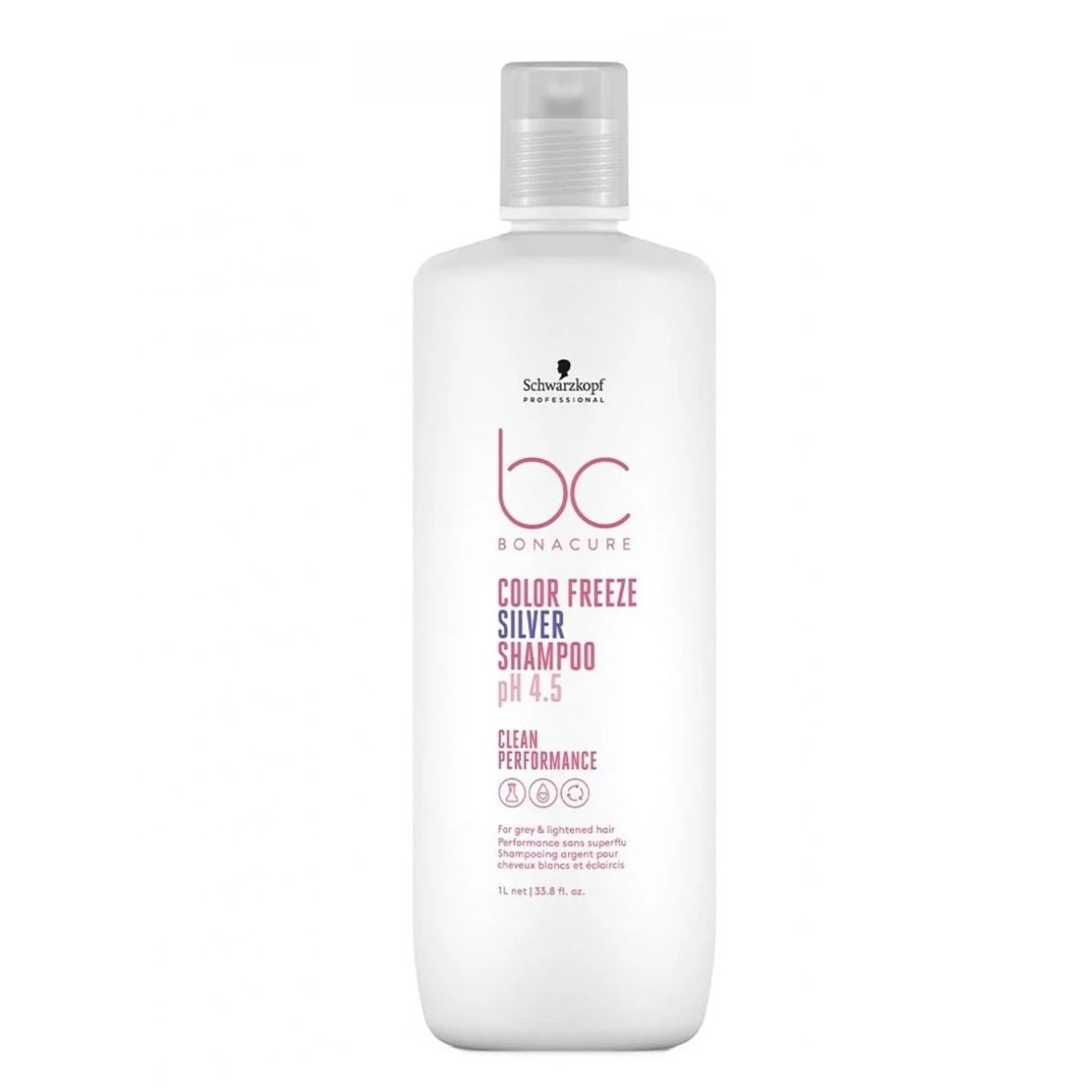 bc BONACURE Color Freeze Silver Shampoo 1L