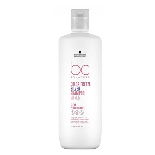 Load image 1 in gallery view. bc BONACURE Color Freeze Silver Shampoo 1L