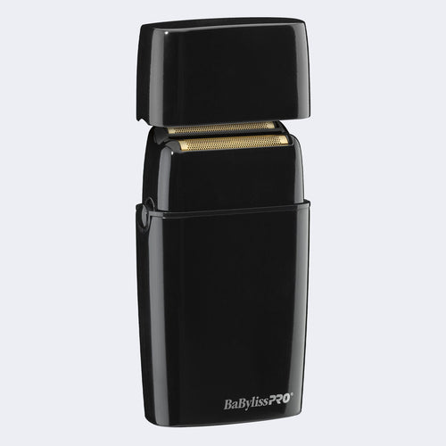 Load image 1 in gallery view. BaBylissPRO Cord/Cordless Metal Double-Foil Shaver Black