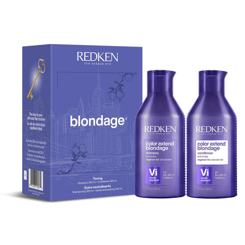 Load image 1 in gallery view. REDKEN Blondage Anti-Brass Spring Duo
