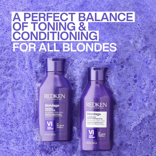 Load image 1 in gallery view. REDKEN Blondage Anti-Brass Spring Duo