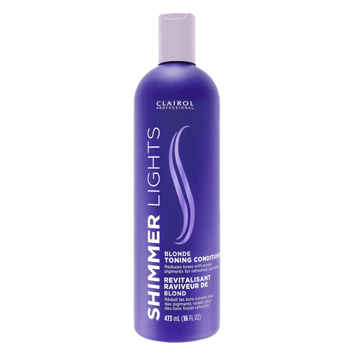 Load image 1 in gallery view. CLAIROL Shimmer Blonde Toning Conditioner